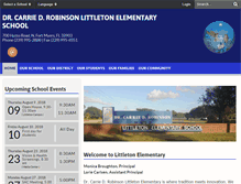 Tablet Screenshot of lit.leeschools.net