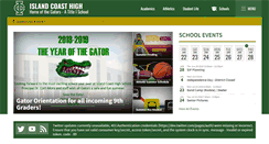 Desktop Screenshot of ich.leeschools.net