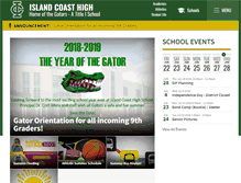 Tablet Screenshot of ich.leeschools.net