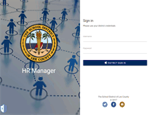 Tablet Screenshot of hr.leeschools.net